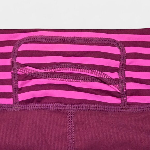 Lululemon Wet Dry Warm Speed Shorts 6 Plum Pink Pull On Running Athletic - Picture 6 of 10